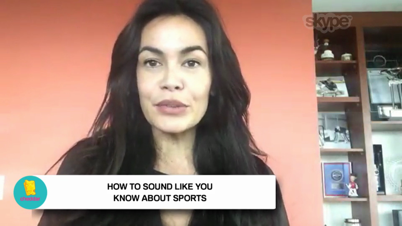 Cleavage and Cleats' Ava Fiore teaches you how to talk sports