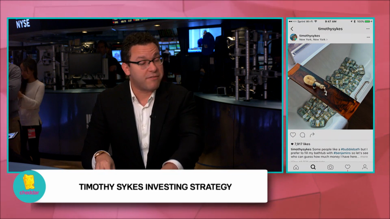 Self-made millionaire Timothy Sykes on his "obnoxious" Instagram photos: "Finance is tough, studying is boring, so you have to show the rewards every now and then."Why self-made millionaire Timothy Sykes posts "obnoxious" photos on Instagram