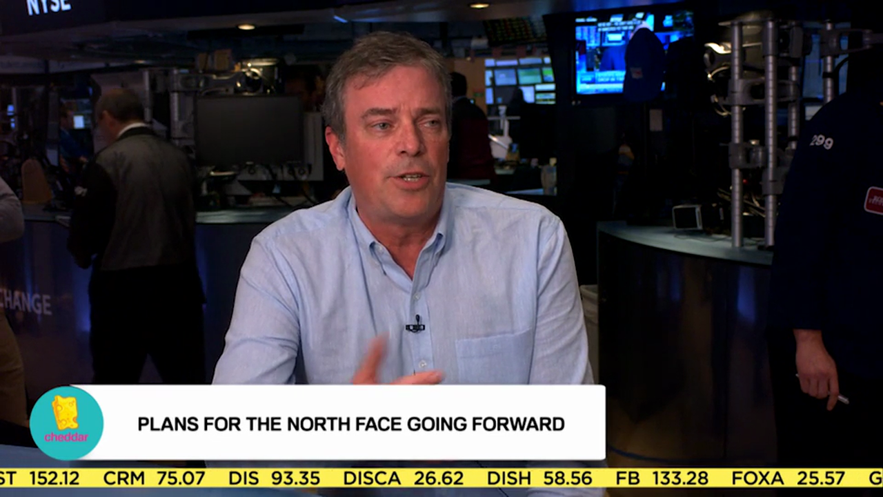 The North Face has been able to evolve its brand by drawing from innovations across its product lines, GM Francois Goulet says