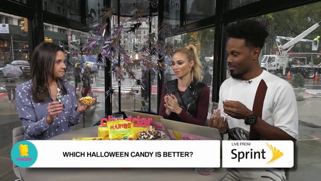 Freddie B and Alyssa take a Halloween...