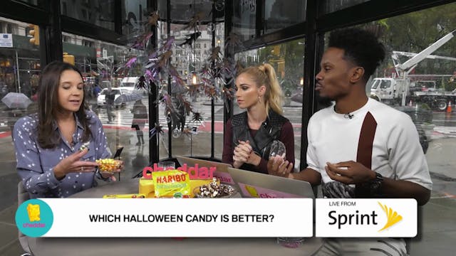 Freddie B and Alyssa take a Halloween...