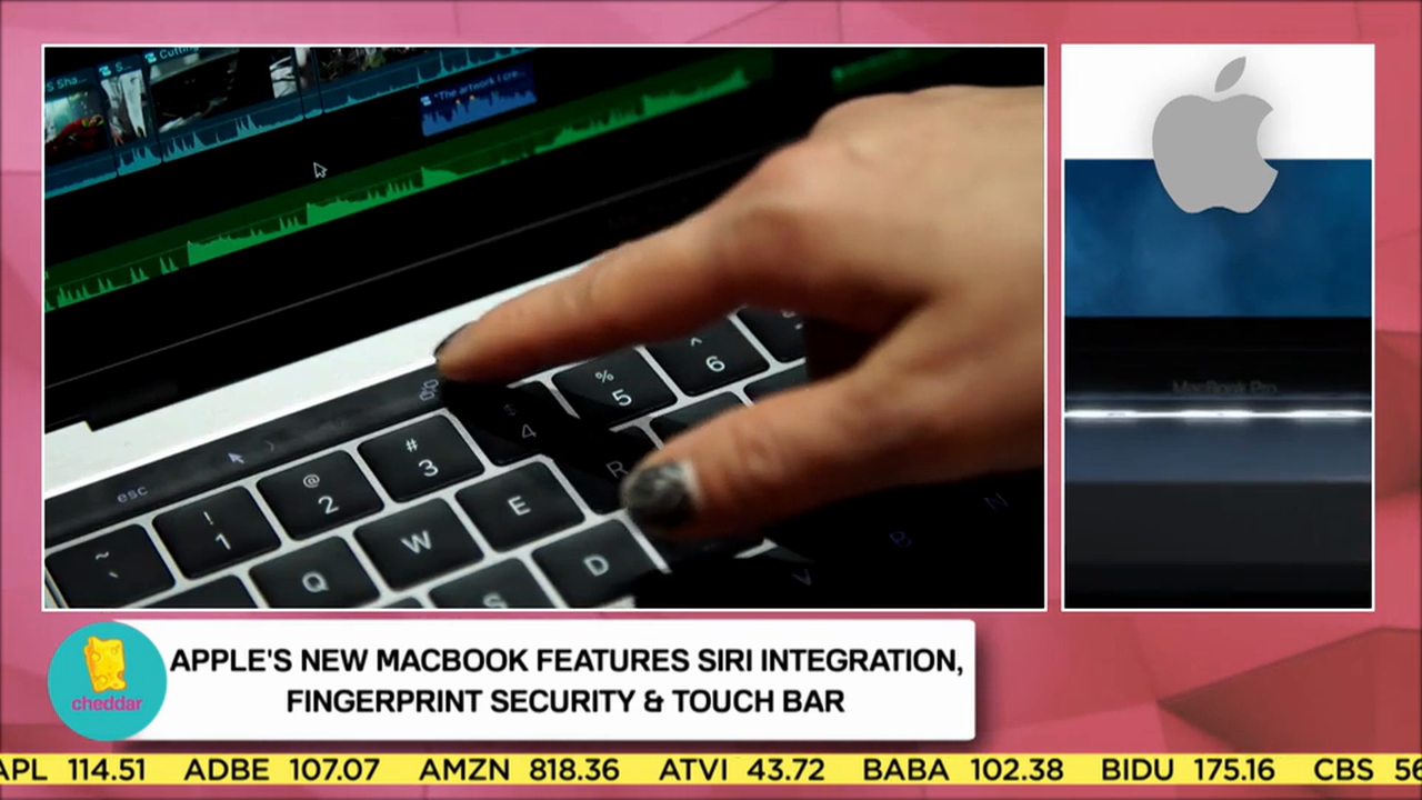 Trying out the MacBook Pro Touch Bar