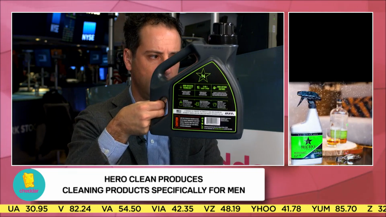 Hero Clean on making a cleaning product line geared toward men