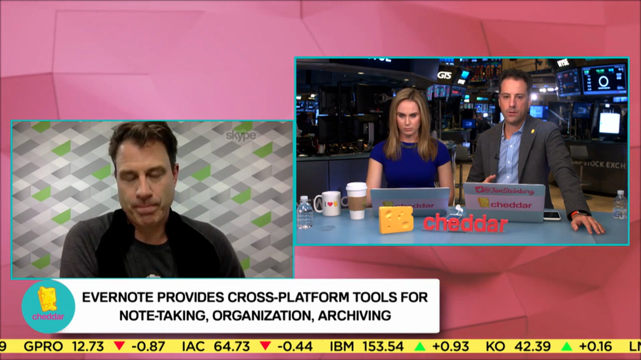 Evernote CEO Chris O’Neill talks about how he’s using AI and machine learning to make you more organized