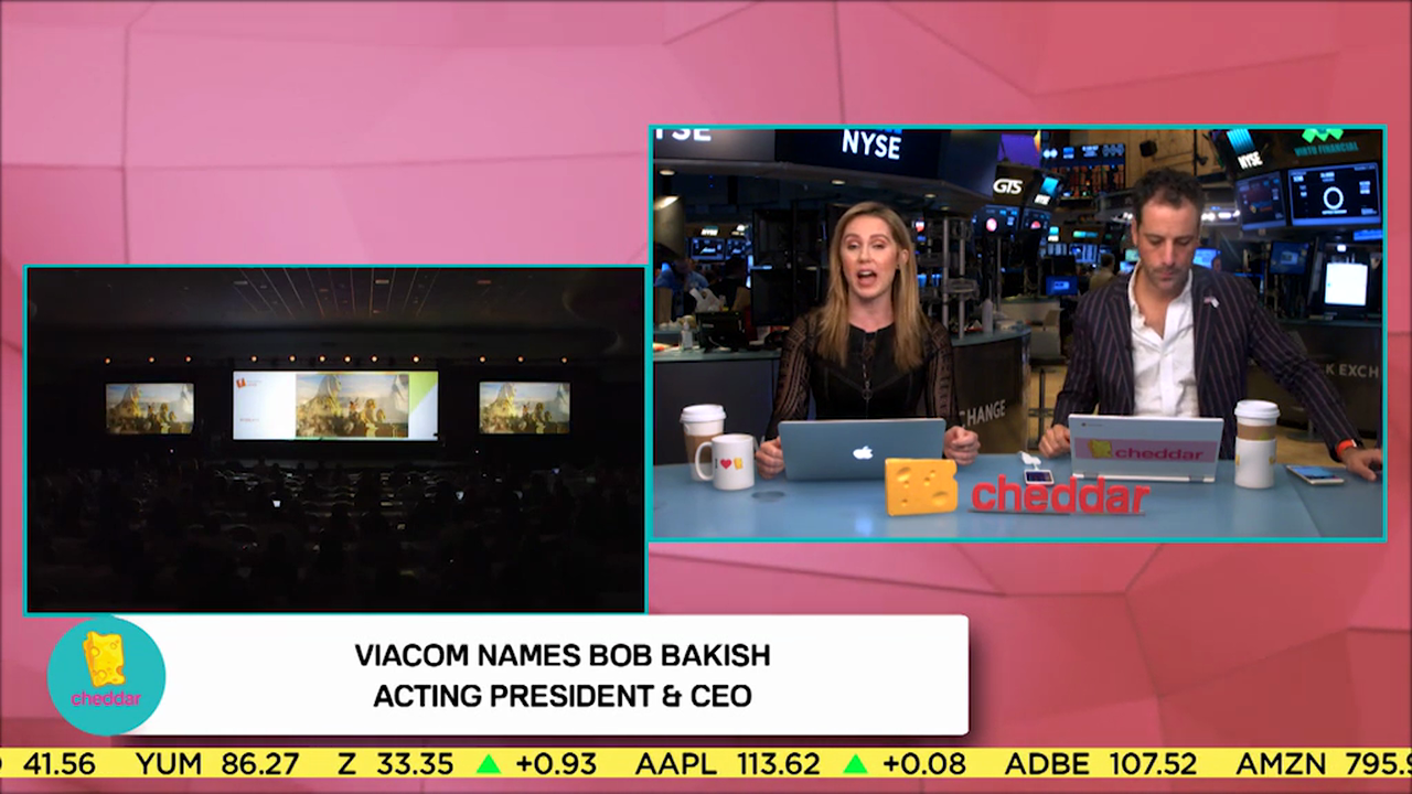 Viacom names Bob Bakish as acting president and CEO