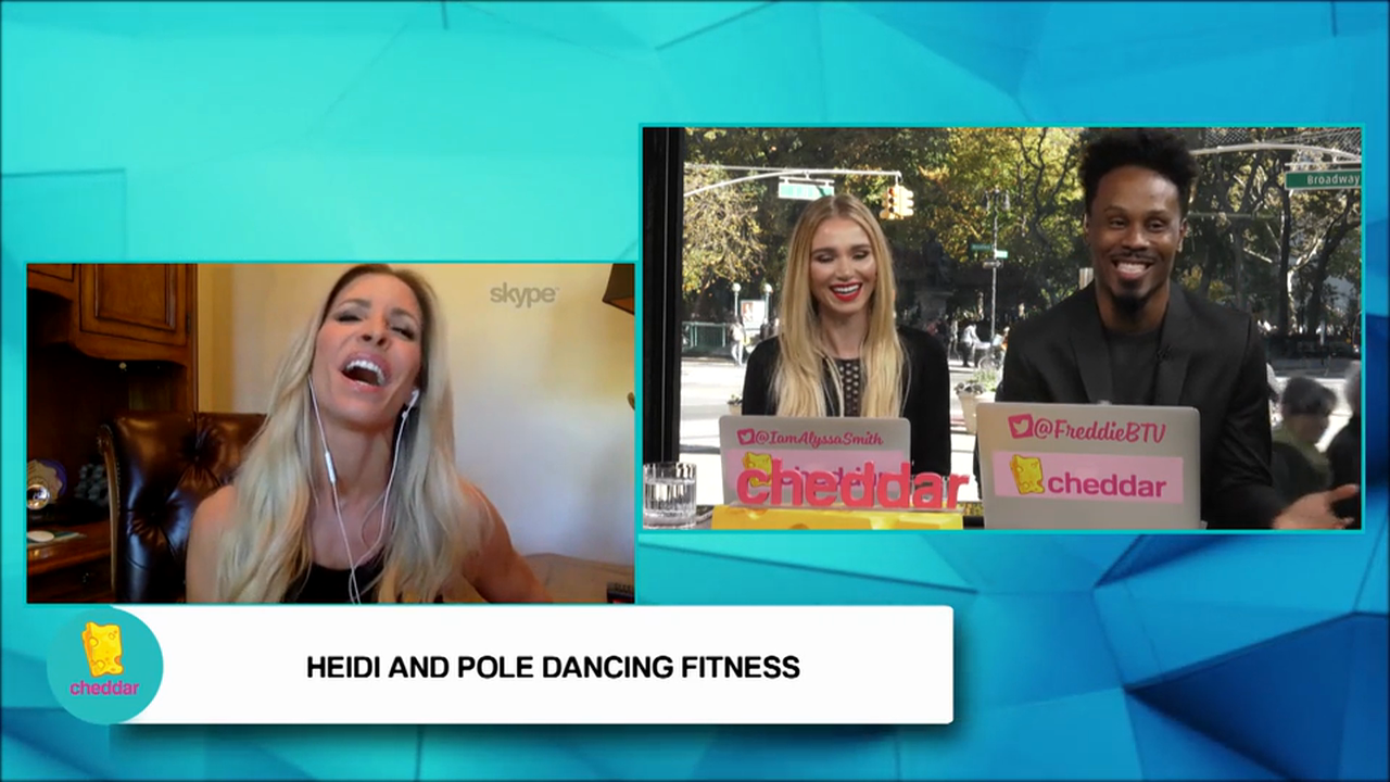The friendly competition between Heidi and Chris Powell