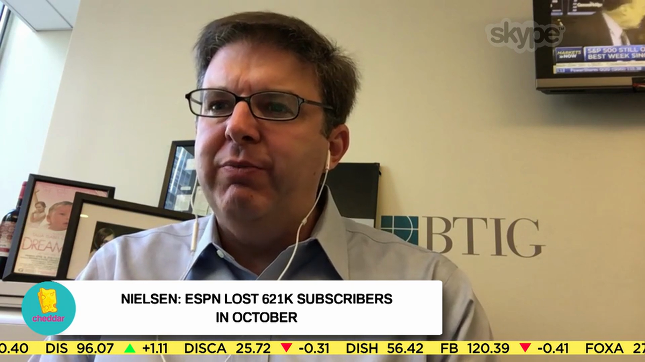 BTIG's Rich Greenfield breaks down Disney's disappointing earnings and ESPN's subscriber losses.