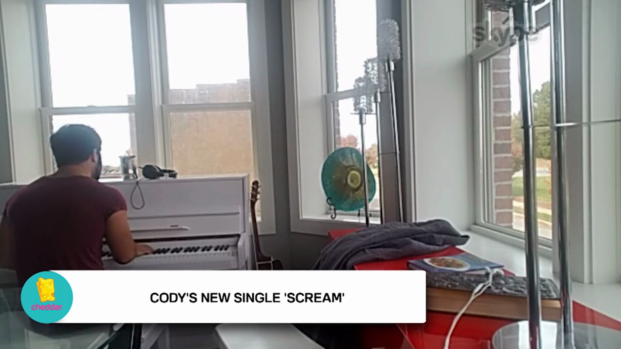 Singer-songwriter and actor Cody Longo performs for us!