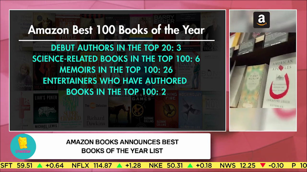 How Amazon chooses its 100 Best Books of 2016