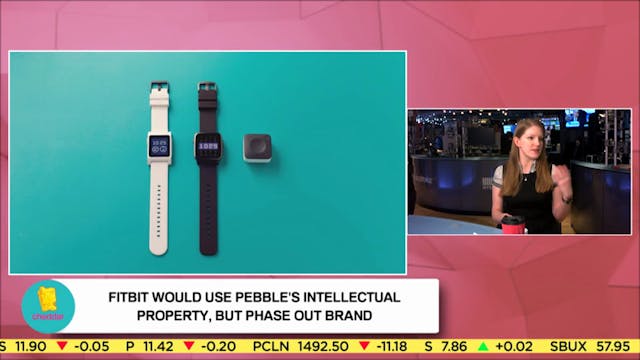 Fitbit Reportedly Close to Buying Peb...