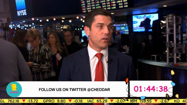 NYSE President Tom Farley Talks Dow J...