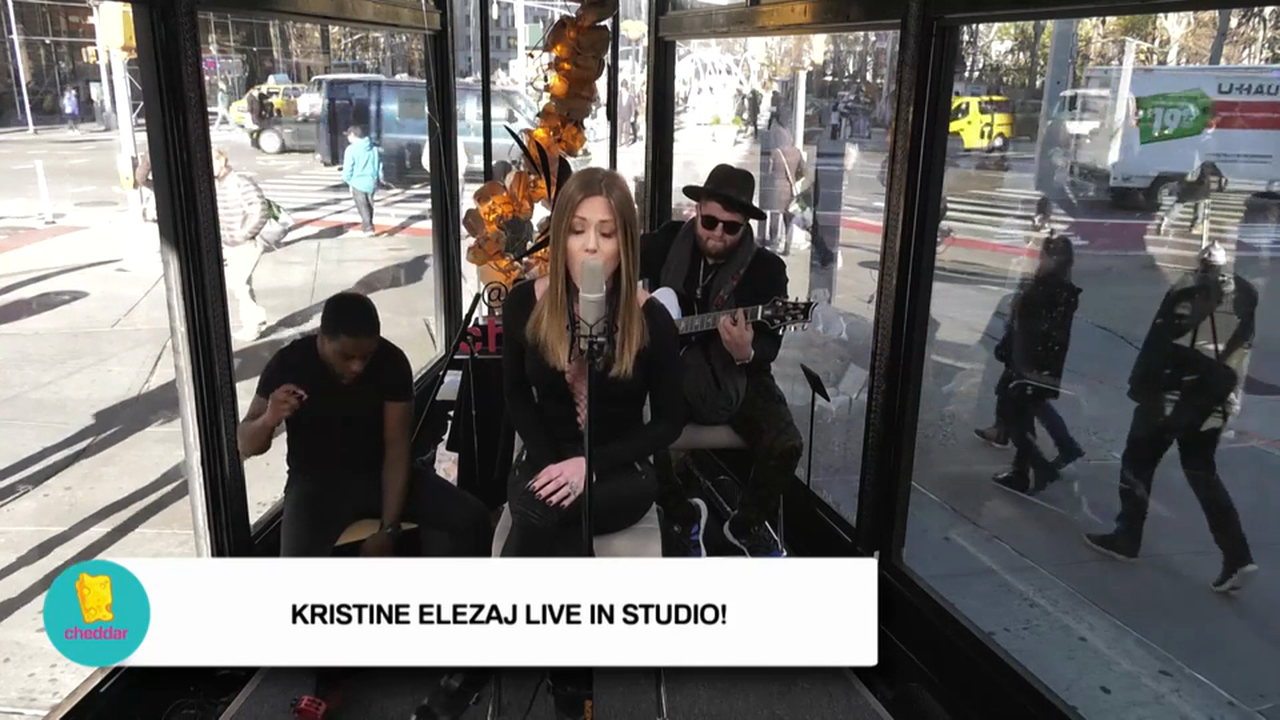 Kristine Elezaj Debuts Euphoria at the Flatiron Building