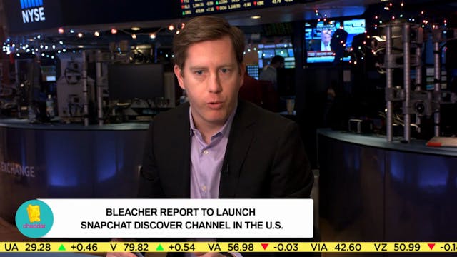 Bleacher Report to Launch Snapchat Di...