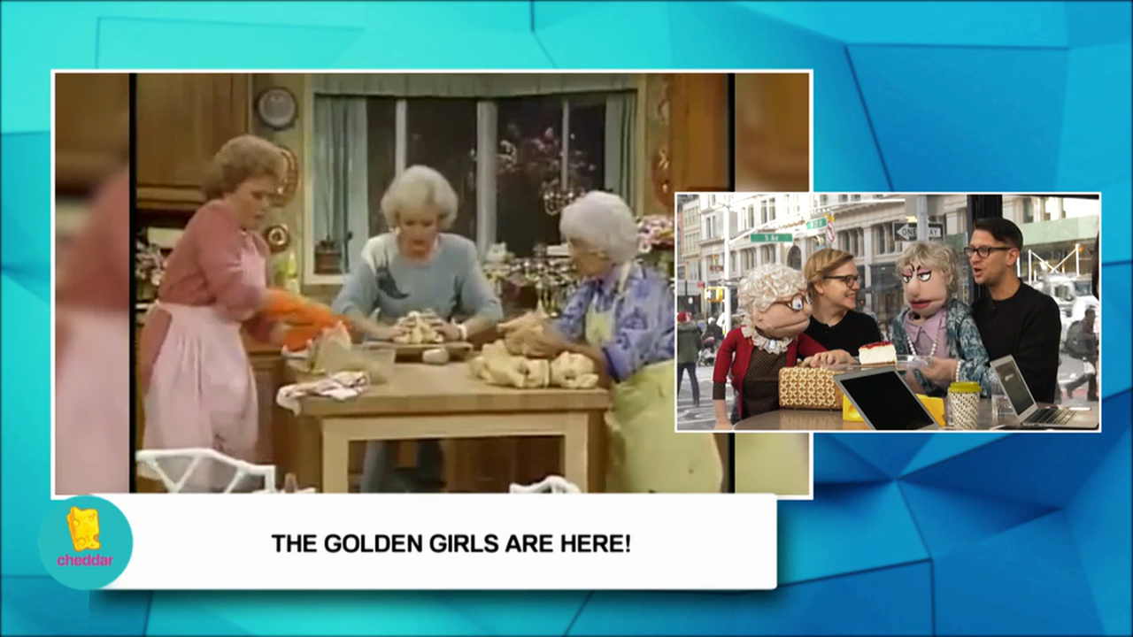 Kristy Sadler and Michael LaMasa With That Golden Girls Show