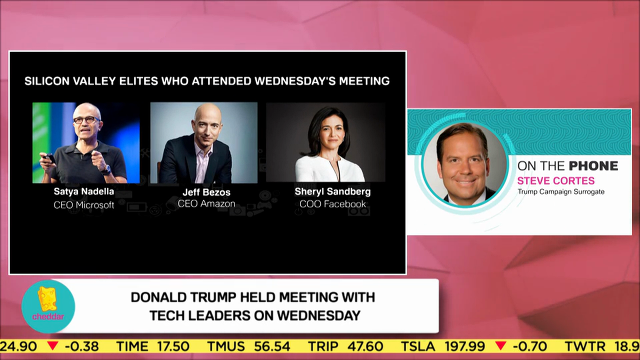 Trump Surrogate Steve Cortes on the Tech Summit