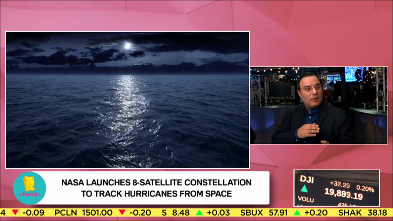 NASA Launches "Satellite Constellation" to Track Hurricanes