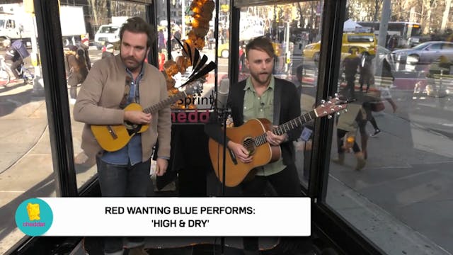 Red Wanting Blue Performs at the Flat...