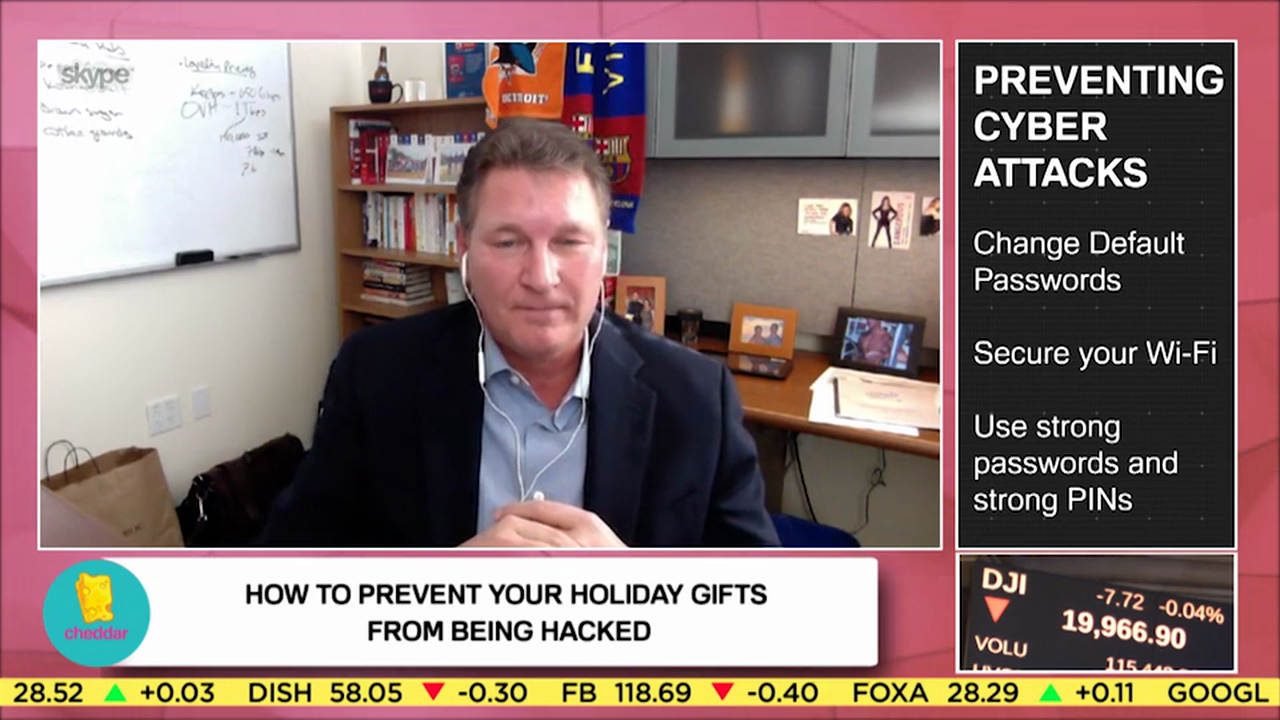 Gary Davis' Tips to Prevent Your Holiday Gifts From Being Hacked