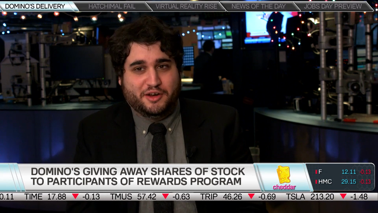 StockTwits' Reaction to Domino's Stock Giveaway