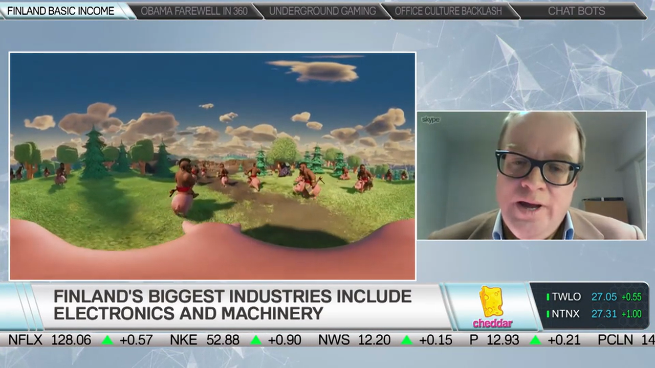 AP's Jari Tanner on Switzerland vs. Finland on Universal Income