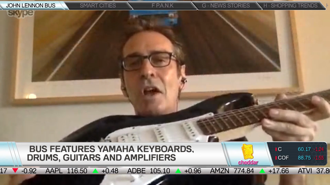 The Lennon Bus on Its 20th Anniversary Tour