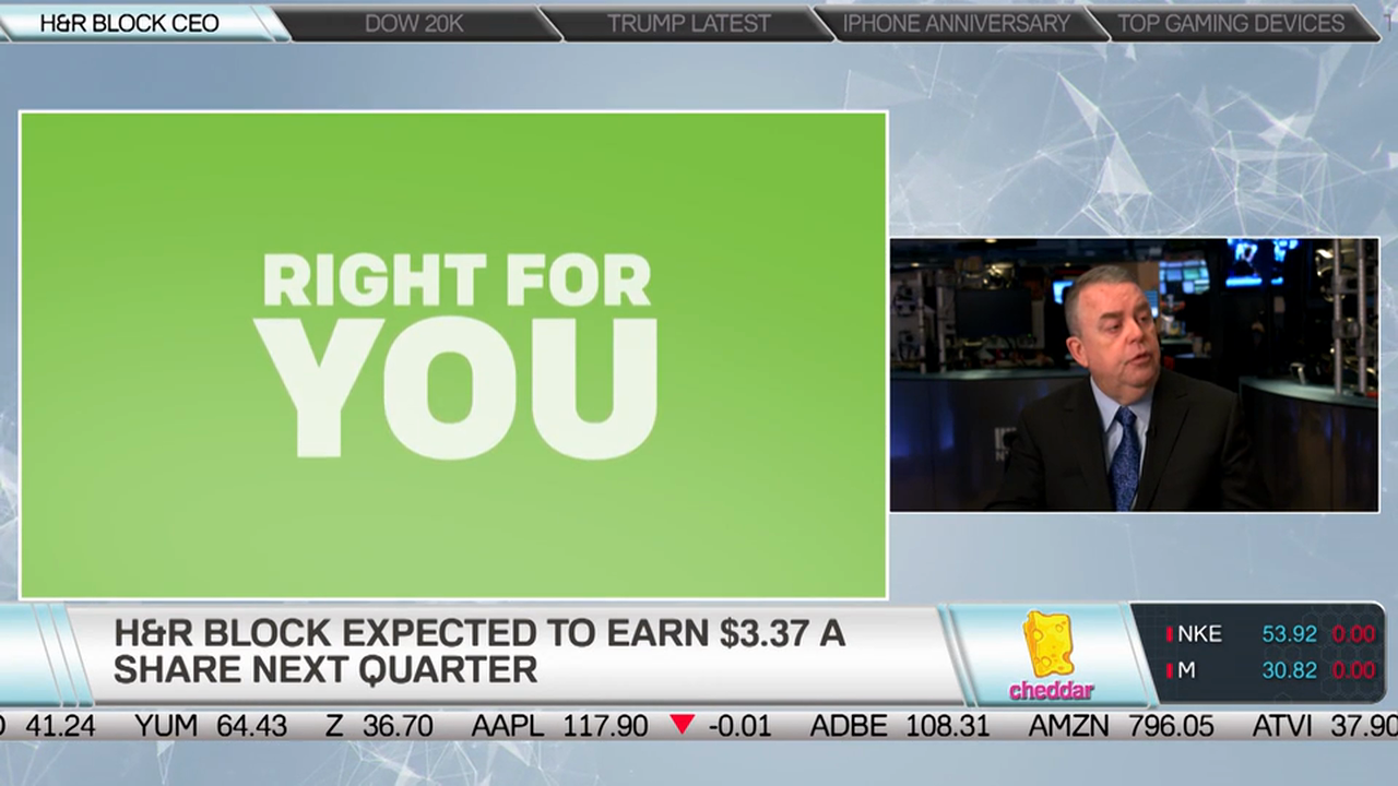 H&R Block CEO Bill Cobb on the Company's Outlook for 2017