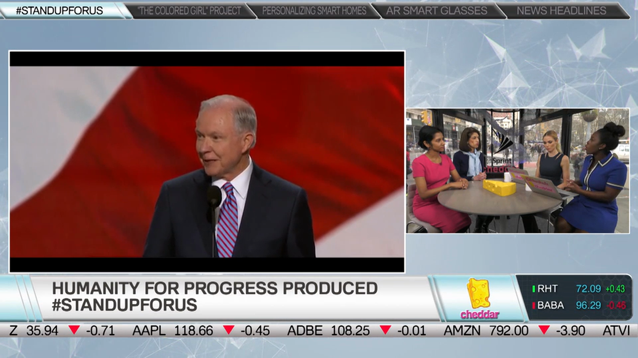 Humanity for Progress on the #StandUpForUS Campaign