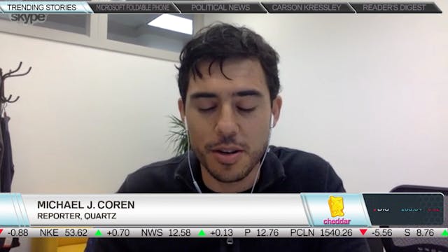 Quartz's Michael J. Coren on Microsof...