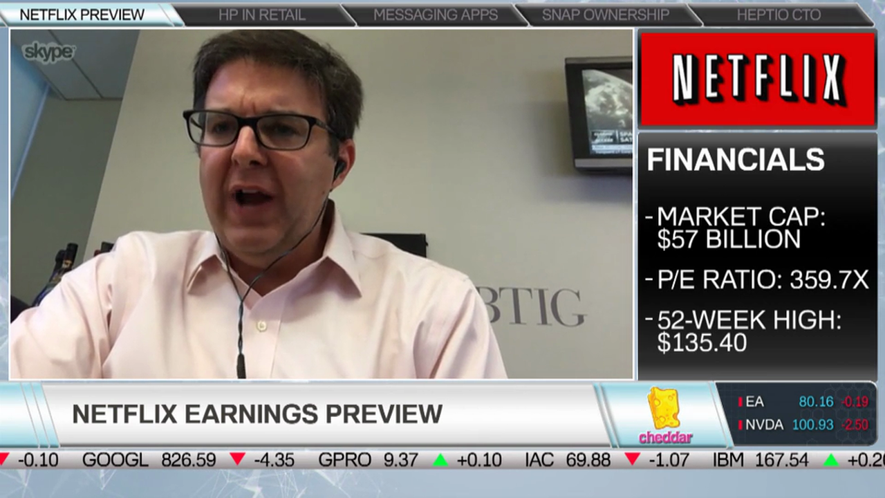 BTIG's Rich Greenfield on Netflix Competing Against Amazon, Others