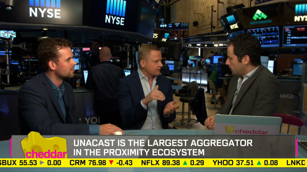 Unacast Announces Series A Financing LIVE on Cheddar