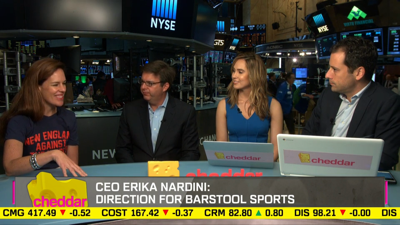 New Barstool Sports CEO Erika Nardini: We'll always be pro-bro