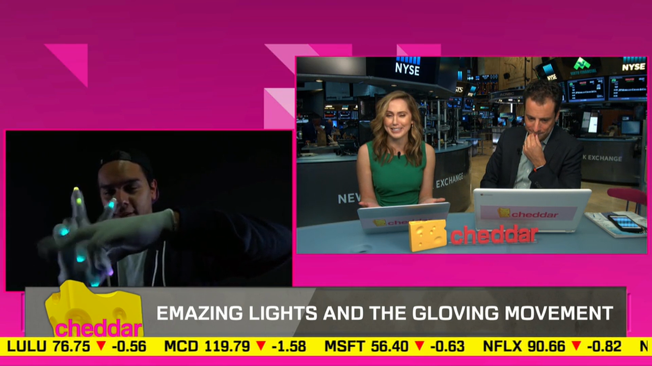 Emazing Lights are leading the 'gloving' industry
