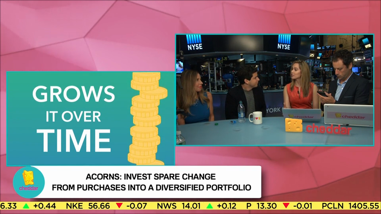 Invest your spare change with Acorns