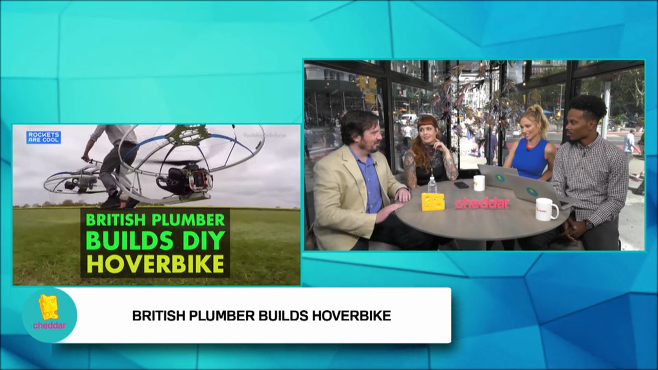 Adrenaline Junkie Engineers' Cutting-Edge Hoverboards and Hoverbikes