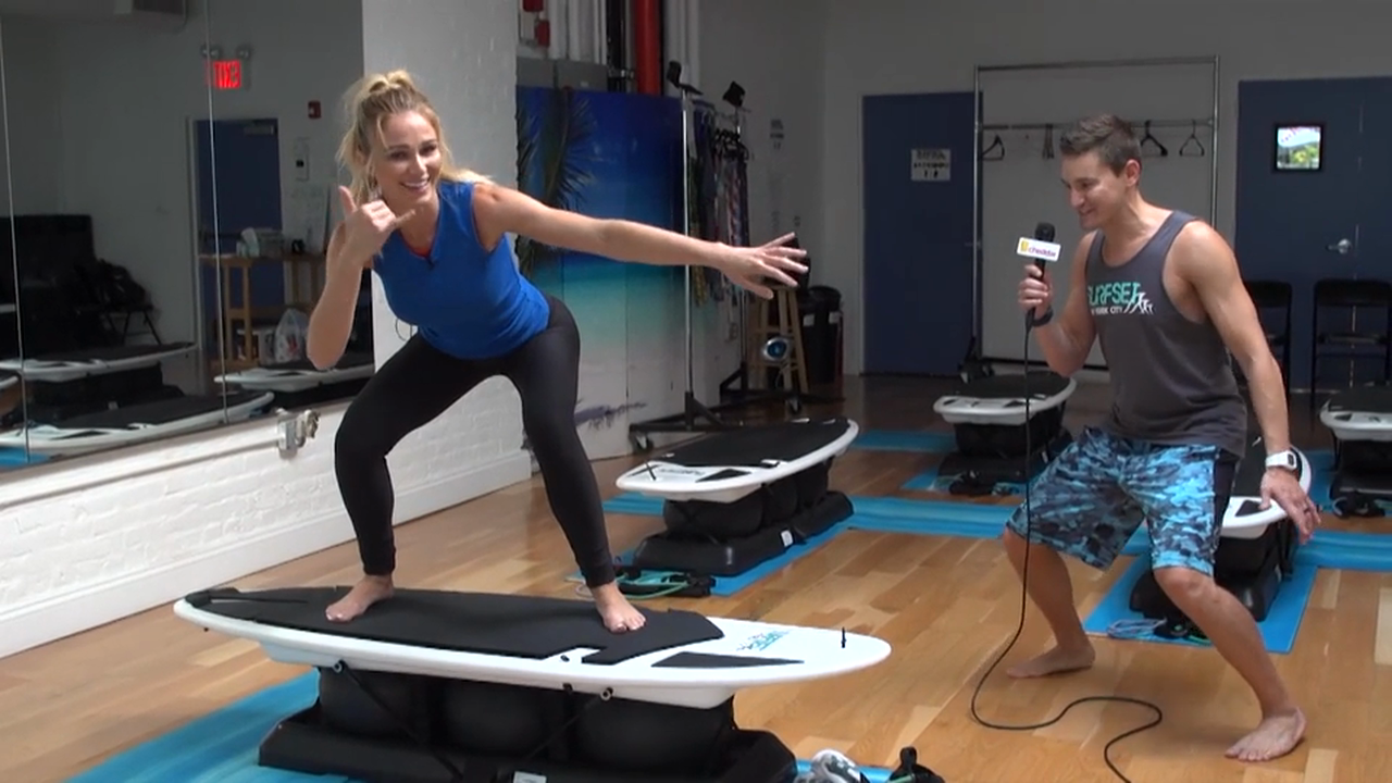 Alyssa Learns to Surf Without Water