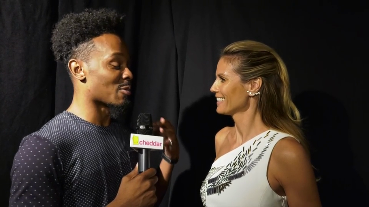 Heidi Klum Talks Boobs, Burning Man, and Boogers.  (But it's OK Because She's Beautiful)