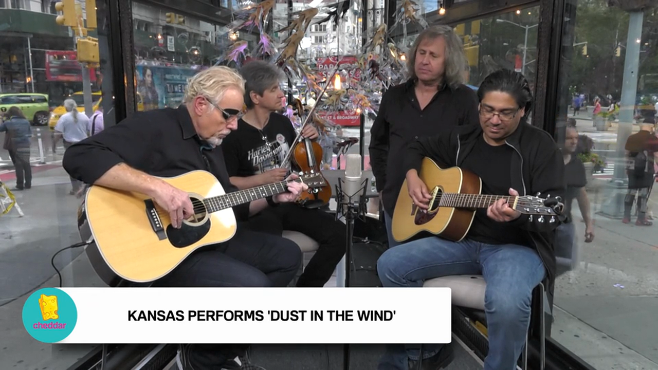 KANSAS performs their legendary hit, 'Dust in the Wind'