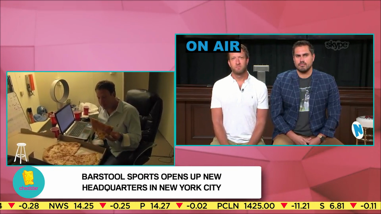Barstool Sports Acquires Old Row Sports and Tries Every Pizza Slice in NYC