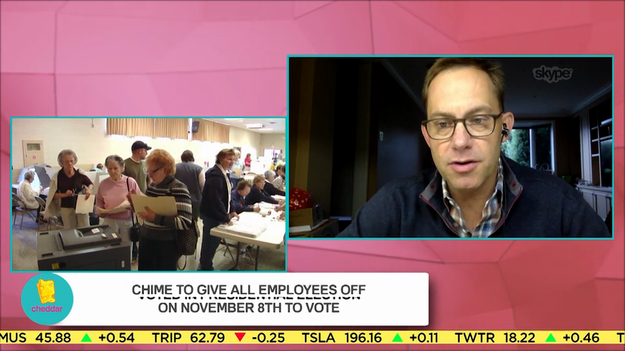 How Chime is Encouraging Users and Employees to Vote