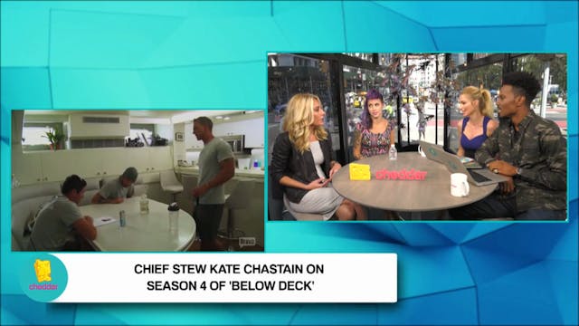 Going Below Deck with Chief Stew Kate...