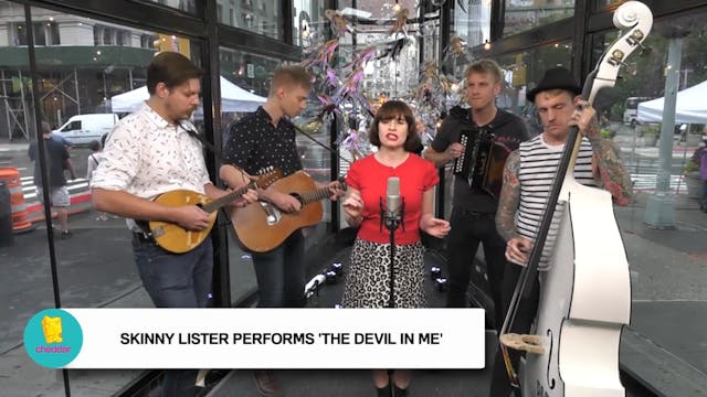 Skinny Lister performs 'The Devil in ...