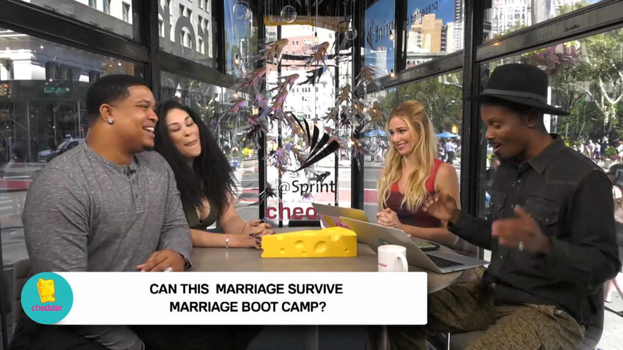 Marriage Boot Camp's Kiki Wyatt talks emotional baggage...then sings the gospel.