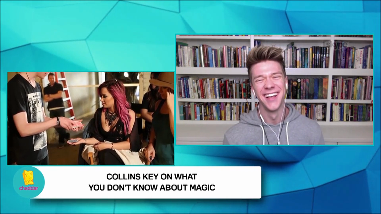 Collins Key on the magic trick that scored him an invite to tour with Demi Lovato