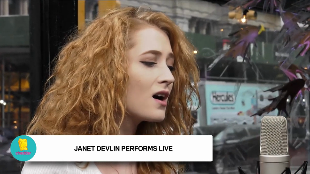 Janet Devlin sings 'Whiskey Lullabies' live in our studio!