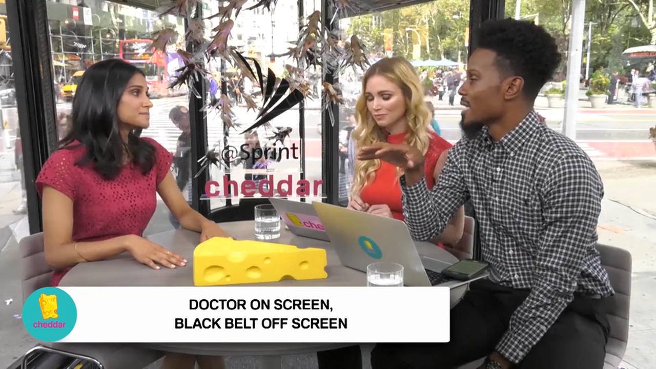 Code Black's Melanie Chandra on her real life black belt