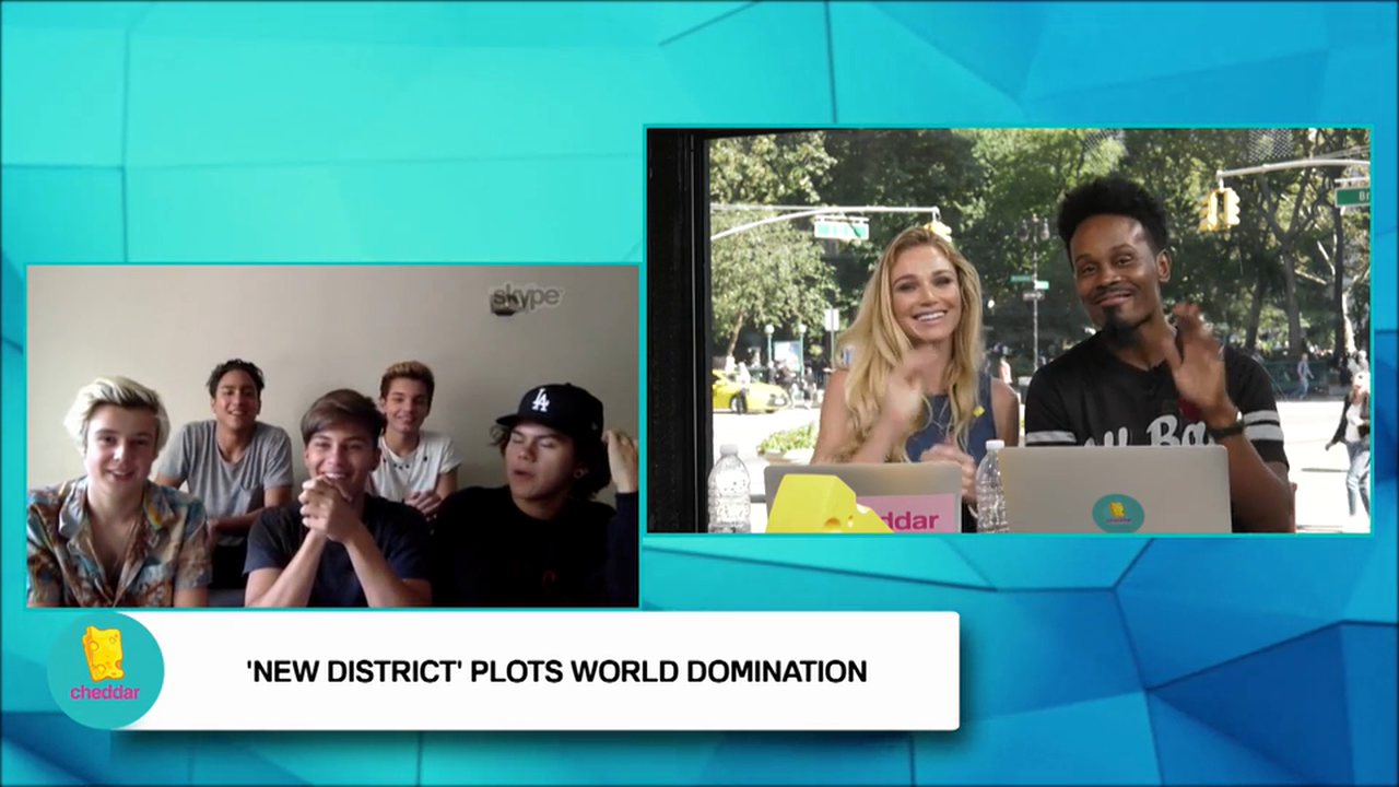 New District dish about who wears the tightest jeans, who's the biggest ladies man, and how to not fall during hoverboard choreography!
