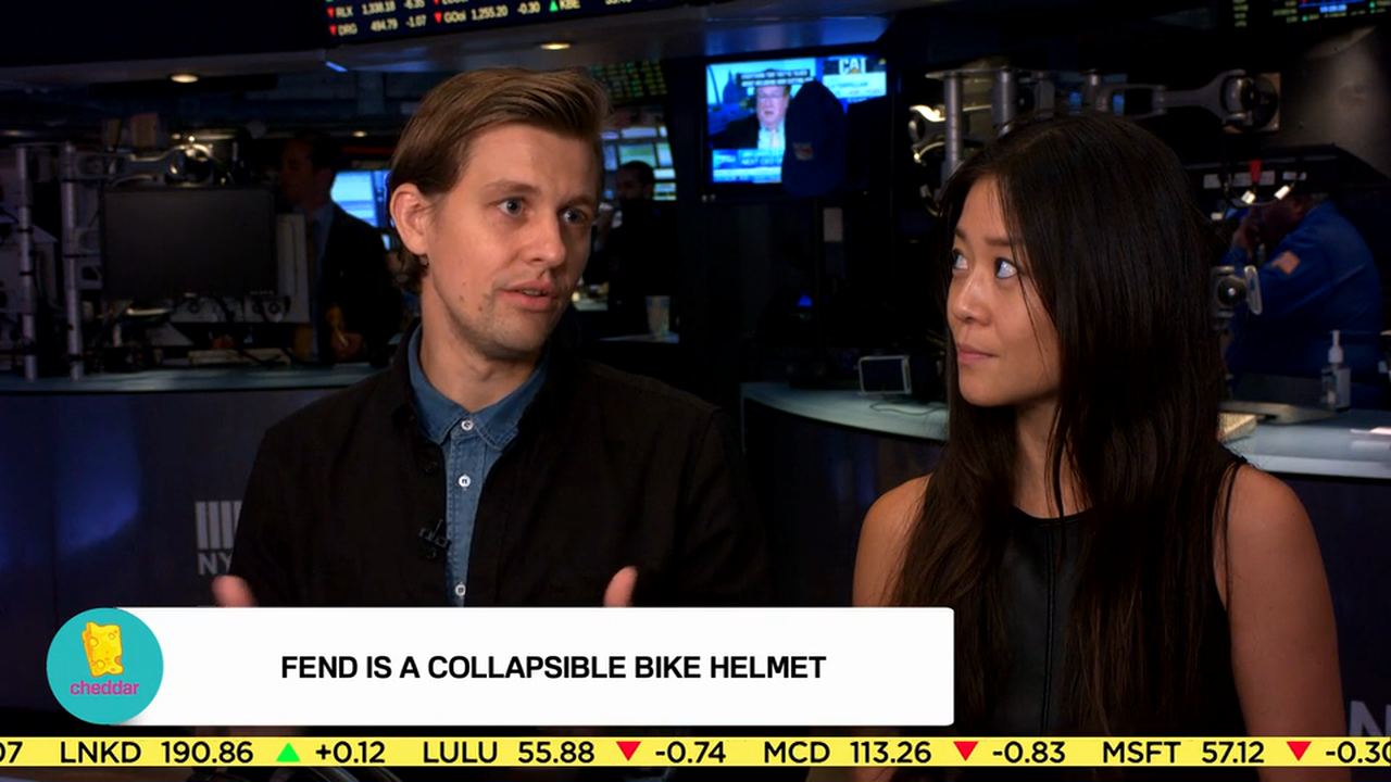 FEND collapsible bicycle helmet fits in your bag
