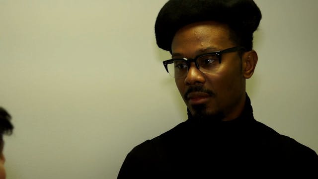 Freddie B goes to art school in the G...