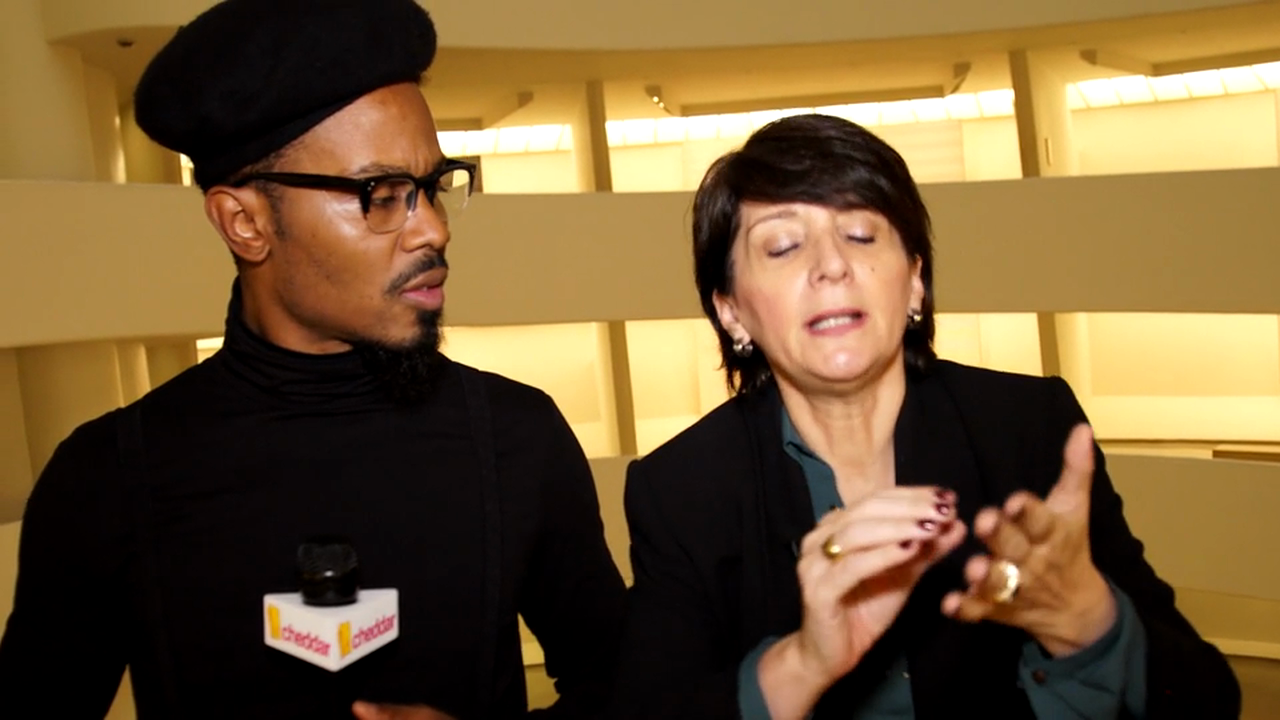 Freddie B will teach YOU about art.  Check out his visit to the Guggenheim.