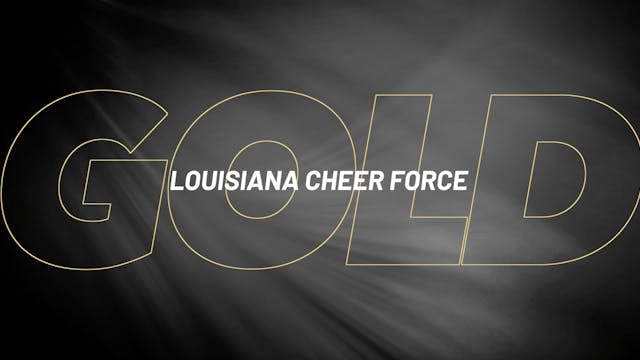 Louisiana Cheer Force - Gold